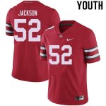 Youth Ohio State Buckeyes #52 Antwuan Jackson Red Nike NCAA College Football Jersey Freeshipping JPG6344EI